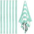 thumbnail image 1 of ZMKIAG 35 X 70 Inch Extra Large Plush Thick Cotton Beach Towel, Striped Quick Dry No Fading Beach Pool Towel, Soft Cotton Swimming Towel for Adults Mens Women, 1 of 8