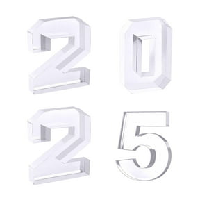 Fillable Number Boxes for Party Decor
