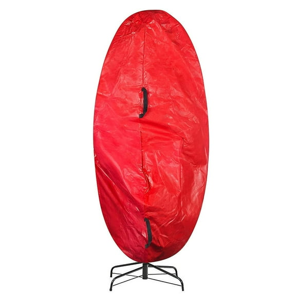 ZMKIAG 5 ft Christmas Tree Storage Bag with Zippered Dust Cover | Waterproof Foldable Bag for Artificial Trees | Heavy-Duty Handles & Reinforced Seams, Protects Against Dust and Moisture