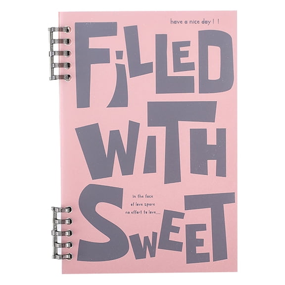 ZMKIAG American Graffiti Style Detachable Ring Notebook - 10-Hole Comfort Grip Coil Binder - A5 High Quality Border Design Notebook for 𝗦𝗰𝗵𝗼𝗼𝗹, Office & Journaling