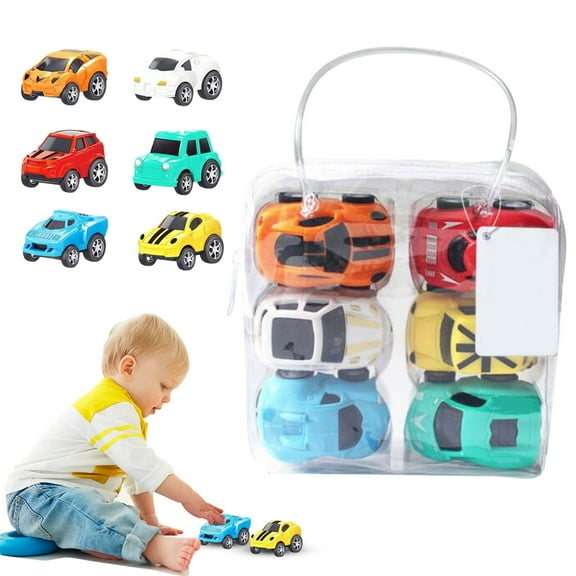 ZMKIAG City Construction Track Play Set of 6 with Engineering Vehicles & Portable Play Mat, Complete Construction Site Scenario with Excavator & Vehicles for ππΌππ Imaginative Role Play