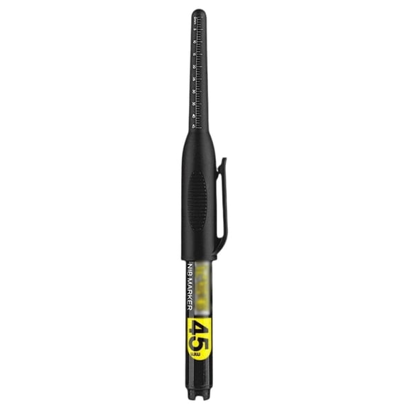 ZMKIAG Deep Reach Metal Marking Pen 45mm Long Head - 3ml Industrial-Grade Marker for Hard-to-Reach Surfaces, Mechanics, Plumbing and DIY Project Labeling