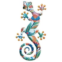ZMKIAG Exquisite Plastic Gecko Wall Art Sculpture – Outdoor & Indoor Decorative Accent for Garden, Patio and Restaurant – Lightweight & Weather-Resistant Modern Home Decor