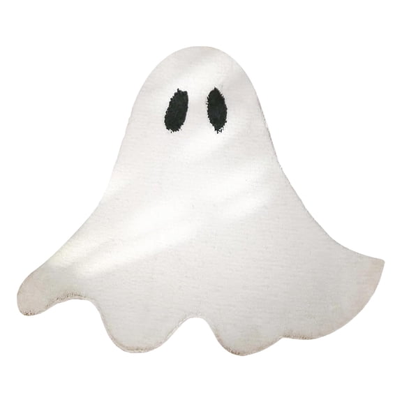 ZMKIAG Halloween Ghost Themed Soft Bathroom Rugs - Soft and Comfortable Machine Washable Non-slip Shaped Mat for Tub, Living Room and ππΆπ±π' Bedroom Spooky Decor