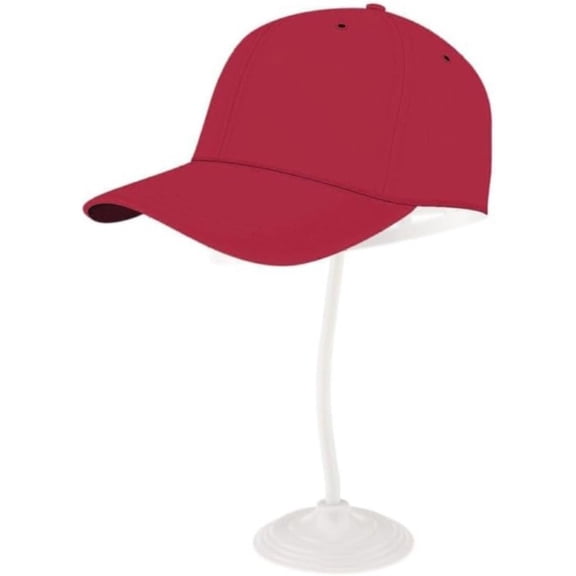 ZMKIAG Hat Display Stand Rack, 11.8 inchs Hat Stand for Baseball Caps, Hat Holder Organizer No Install Plastic Hat Racks for Bedroom, Closet, Dresser, Clear