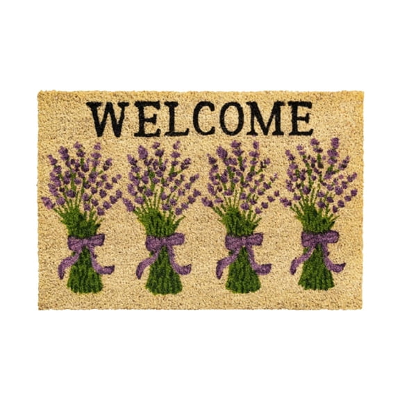 ZMKIAG Humorous Welcome Doormat with Funny Text Print - Durable Coir Entrance Mat for Outdoor/Indoor Use, Anti-Slip Backing, Absorbent Household Floor Mat for Home & Porch