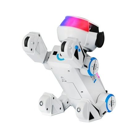 ZMKIAG Interactive Robot Dog Toy for 𝗞𝗶𝗱𝘀 - Programmable Bluetooth Robotic Puppy with Multicolor LED, Dancing & Singing - Battery Powered Smart Pet Toy Gift for Boys Girls Age 6-12