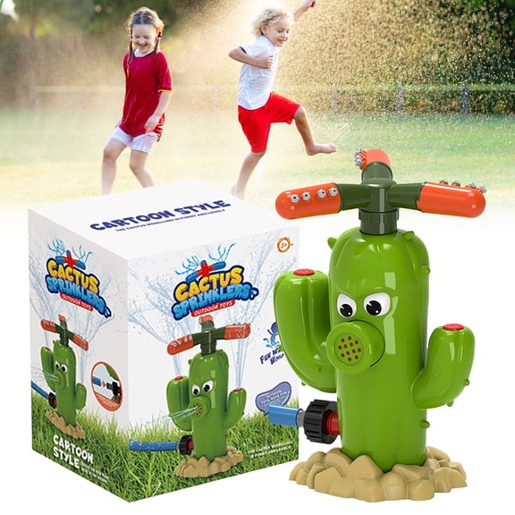 ZMKIAG 𝗞𝗶𝗱𝘀 Outdoor Sprinkler Toy - Fire Hydrant Water Play Set for Backyard Fun - Adjustable Garden Hose Sprinkler for Boys & Girls Ages 3-8 - Summer Cooling Activity Toy
