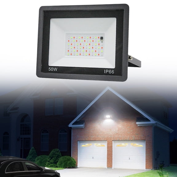 ZMKIAG Outdoor LED Spotlight 30w, Pack of 6 Dimmable LED Headlights with Remote Control, 16 Colour Changing Floodlight Light for Christmas Wedding Party Strobe Stage