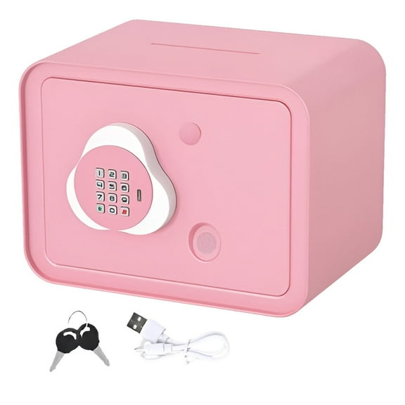 ZMKIAG Piggy Bank for Kids Girls Boys with Password Code Lock Cash Coin Can Piggy Bank Girls Electronic Money Safe Bank for Kids Money Box with Key Unlocking