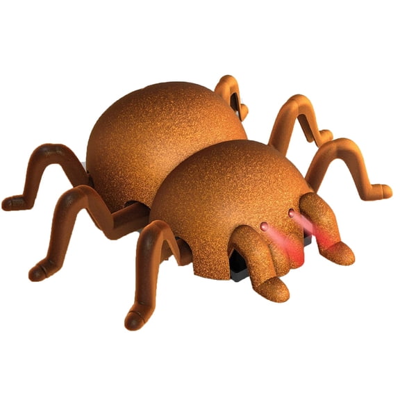 ZMKIAG Remote Control Halloween Spider Wall Climbing Toys - Flocking Spider Themed Indoor Play Climber with LED Lights for ππΌππ & ππΆπΏπΉπ Ages 3 and Up, Fun Interactive ππΆπ±π Gift