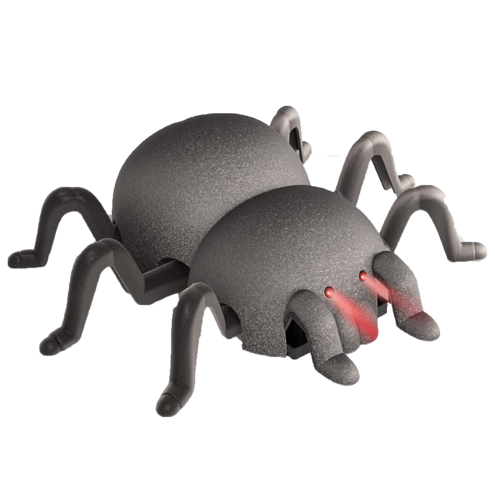 ZMKIAG Remote Control Halloween Spider Wall Climbing Toys - Flocking Spider Themed Indoor Play Climber with LED Lights for 𝗕𝗼𝘆𝘀 & 𝗚𝗶𝗿𝗹𝘀 Ages 3 and Up, Fun Interactive 𝗞𝗶𝗱𝘀 Gift