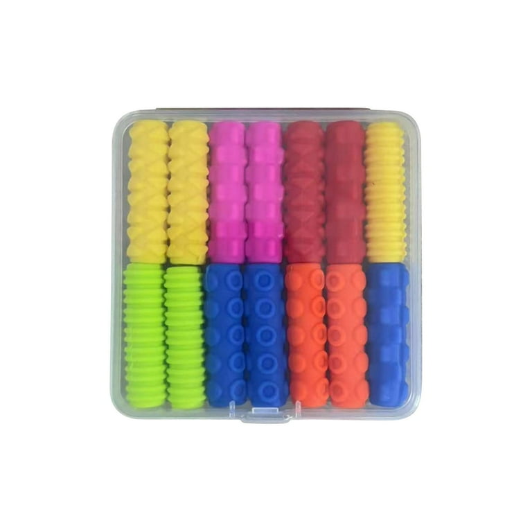 ZMKIAG Rubber Texture Pencil Grips for 𝗞𝗶𝗱𝘀 Ergonomic
