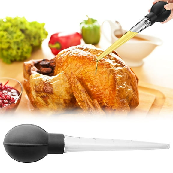 ZMKIAG Silicone Bulb Pipette for Turkey Baster Style Liquid Transfer and Measuring, Flexible Kitchen Tool for Baking, Cooking and Precise Liquid Dispensing with Easy Clean Design