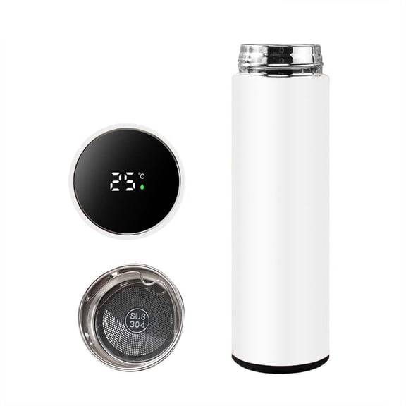 ZMKIAG Smart Water Bottles - Smart LED Temperature Display Water Bottle - 12H Vacuum Insulated Stainless Steel Cup for Sports/Car Travel (Leakproof Cold/Hot Retention)