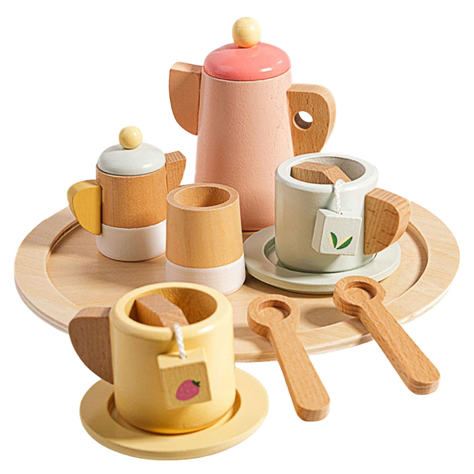 Educational Toy Tea Party Set For Year Old Toddler Tea Set Airlab - Main Image