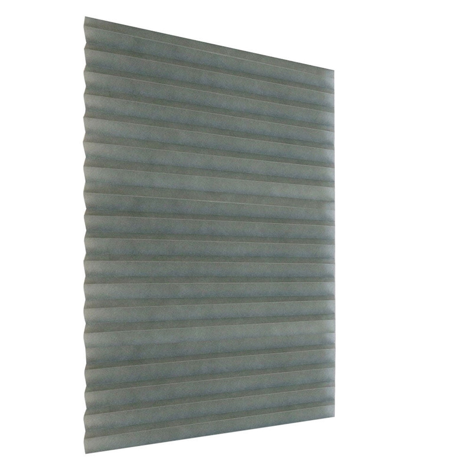 ZMKIAG No Tools Adhesive Pleated Blackout Blinds – Window Shades, No Drill Temporary Blinds, Cordless Room Darkening Paper Shades – For Office, Living Room, Bedroom