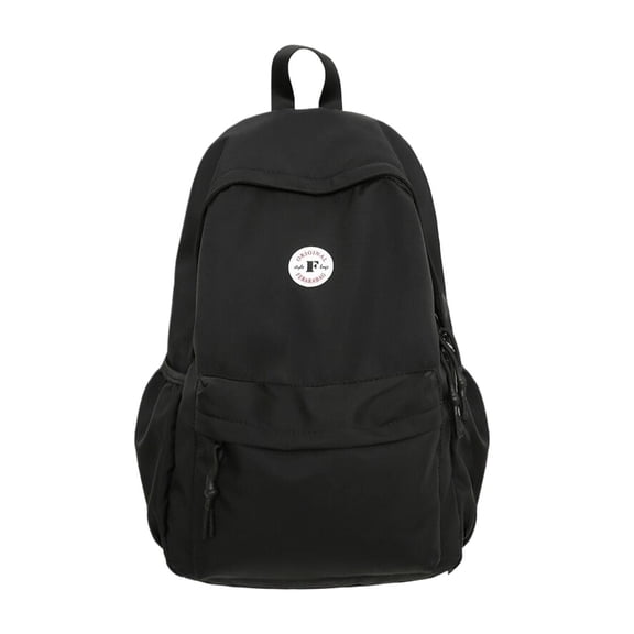 ZMKIAG Trendy Solid Color Backpack - Large Capacity Stylish Casual Rucksack for Travel & Daily Use - Durable Spacious College Bookbag with Laptop Pocket & Water Bottle Holder
