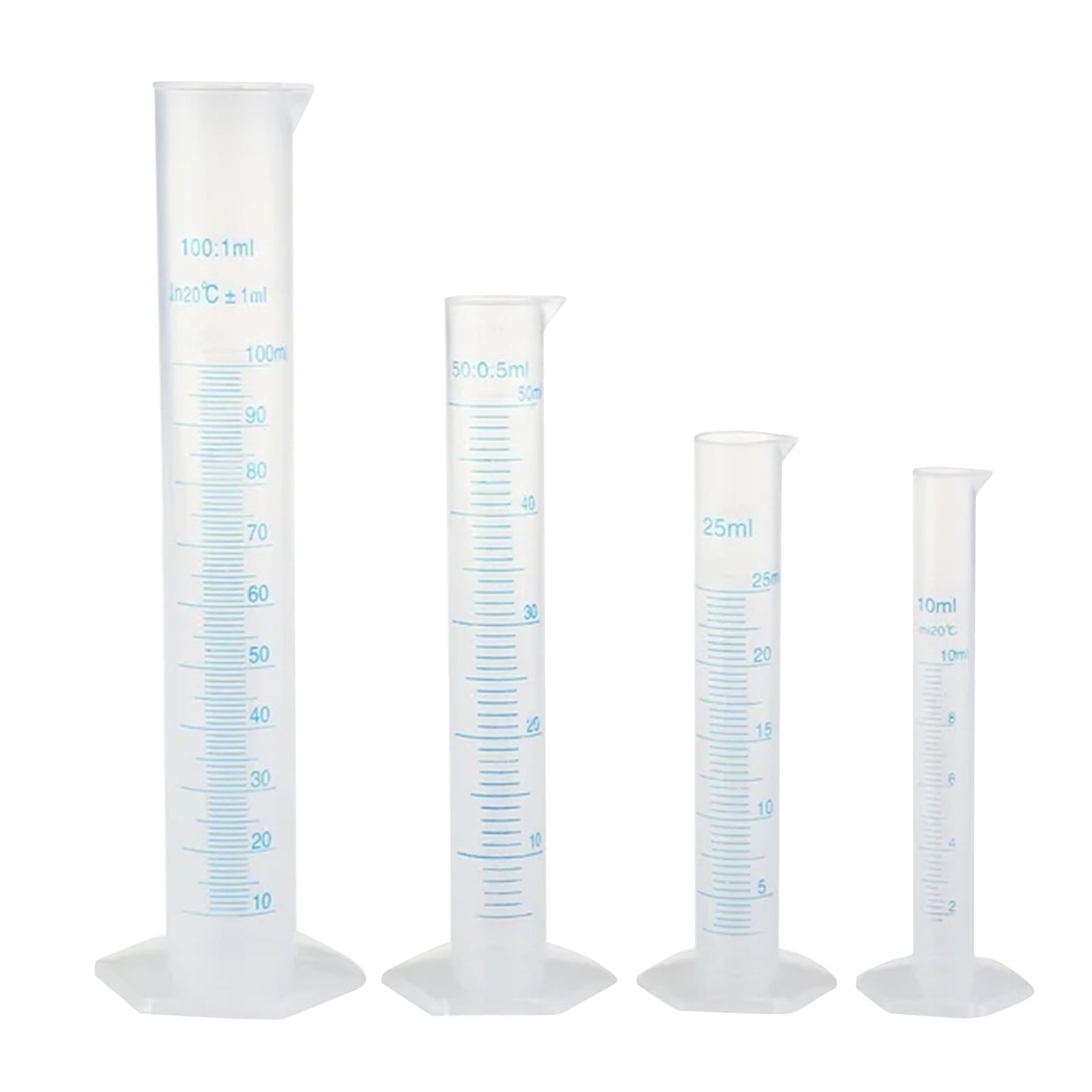 ZMLDEGSS Thickened Measuring Cup Cylinder With Scale 10/25/50/100ml Ml
