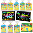 thumbnail image 1 of ZMLM Rainbow Scratch Paper Art Sets: 48 Pack Rainbow Scratch Paper Art Craft Notebooks for Kids Classroom Prize Art Birthday Easter Christmas Gift for Girls Boys, 1 of 7