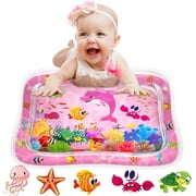 ZMLM Tummy-Time Baby Gift: Inflatable Toddler Baby Water Toy, Activity Water Mat, Tummy Time Mat, Sensory Baby Toy for 3-12 Months, Newborn Gift