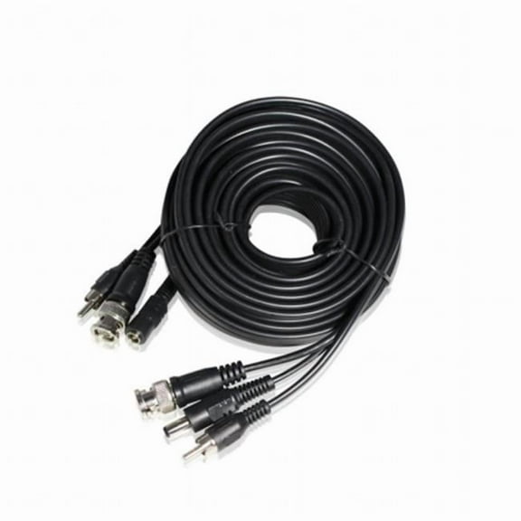 ZMODO W-VPA2008 CDATA - 25ft AWG22 Premade Siamese Video plus Power plus Audio Cable