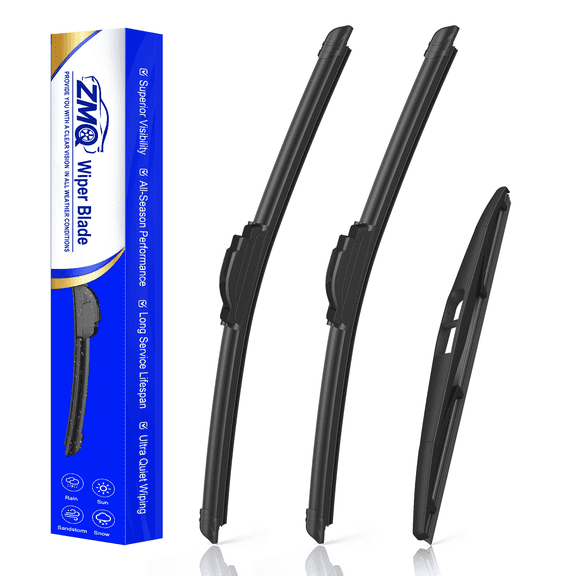 ZMQ Wiper Blades for Honda Odyssey 2005-2025 - All Weather OEM Replacement Windshield Wipers