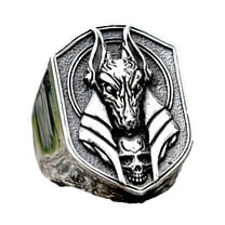 ZMY Home Anubis Engraved Skull Ring | Unique Gothic Stainless Steel Jewelry (11)