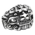 thumbnail image 1 of ZMY Home Chinese Qilin Design Stainless Steel Ring Wearable Art for Good Luck (9), 1 of 6