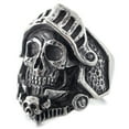 thumbnail image 1 of ZMY Home Knight Helmet Skull Ring | Stainless Steel Gothic Jewelry (11), 1 of 7