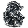 thumbnail image 1 of ZMY Home Raven of Grim Reaper Rings Stainless Steel Jewelry Chunky Drakness Devil Rings (7), 1 of 6