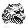 thumbnail image 1 of ZMY Home Stainless Steel Ring with Detailed Wolf Head Design (11), 1 of 6