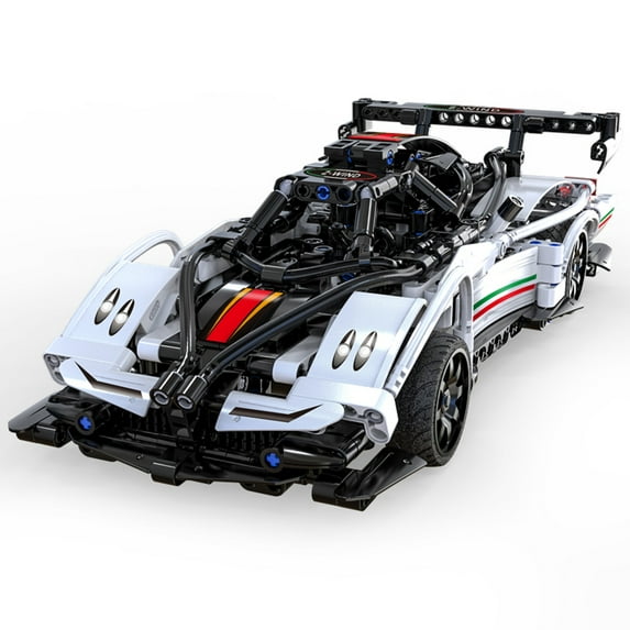 STME Building Block Sets Zonda Vehicle Model Collection Kit, APP City Remote Control Car Sports Car, Original MOC Design, 457 Pieces