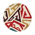 thumbnail image 1 of ZNDUO 2 Pack Round Mouse Pad Vintage Aztec Textures 7.9" Small Non-Slip Rubber Gaming Mousepad Desk Mat for Home Office, 1 of 7