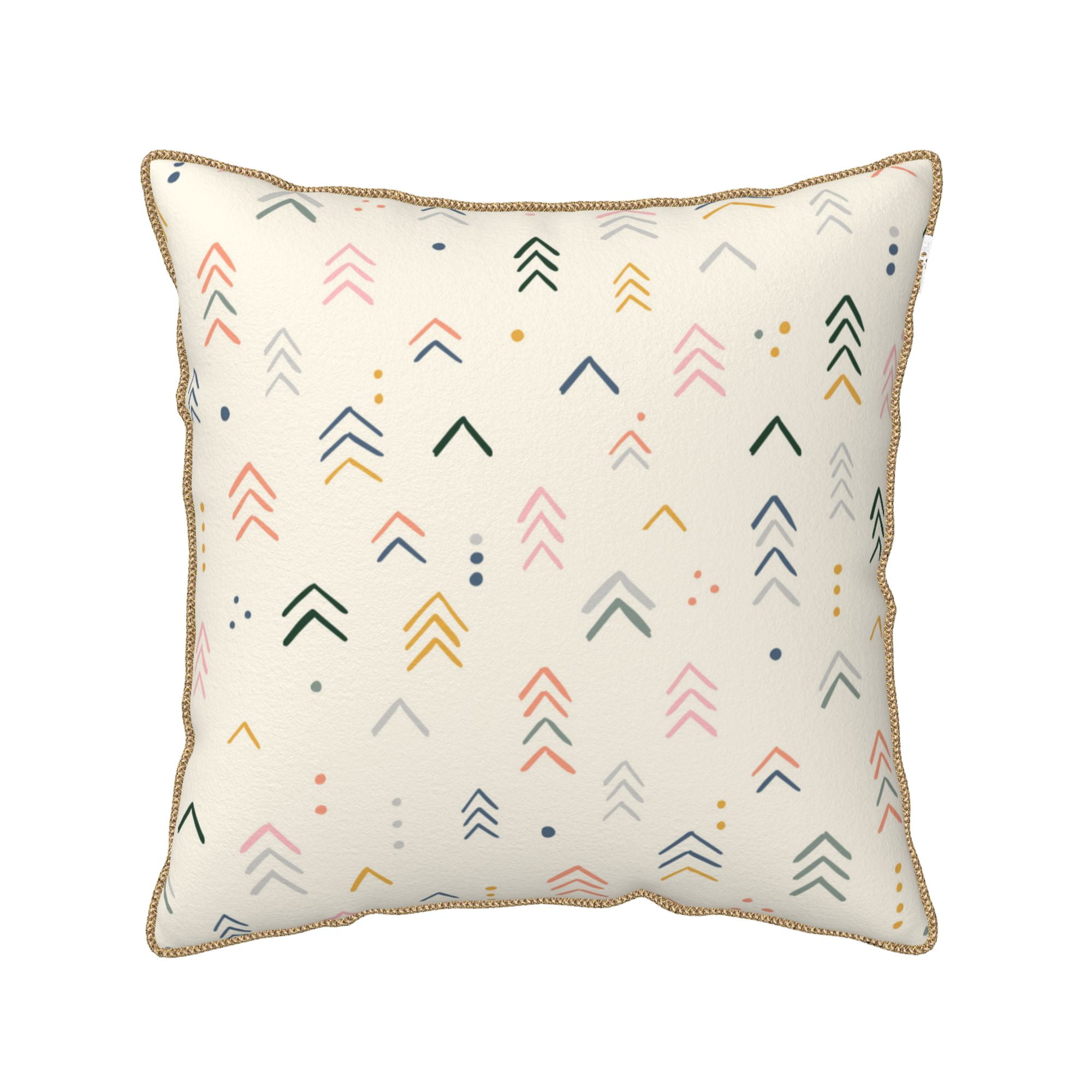 ZNDUO Abstract Pastel Spring Colors Throw Pillows, Throw Pillows for ...