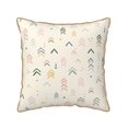 thumbnail image 1 of ZNDUO Abstract Pastel Spring Colors Throw Pillows, Throw Pillows for Couch-Indoor Decorative Pillows,18"x18", 1 of 8