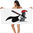 thumbnail image 1 of ZNDUO Bath Towel, Gladiator Soldier Pattern Oversized Quick Dry Bath Towel Beach Towel - 31.5"x63", 1 of 8
