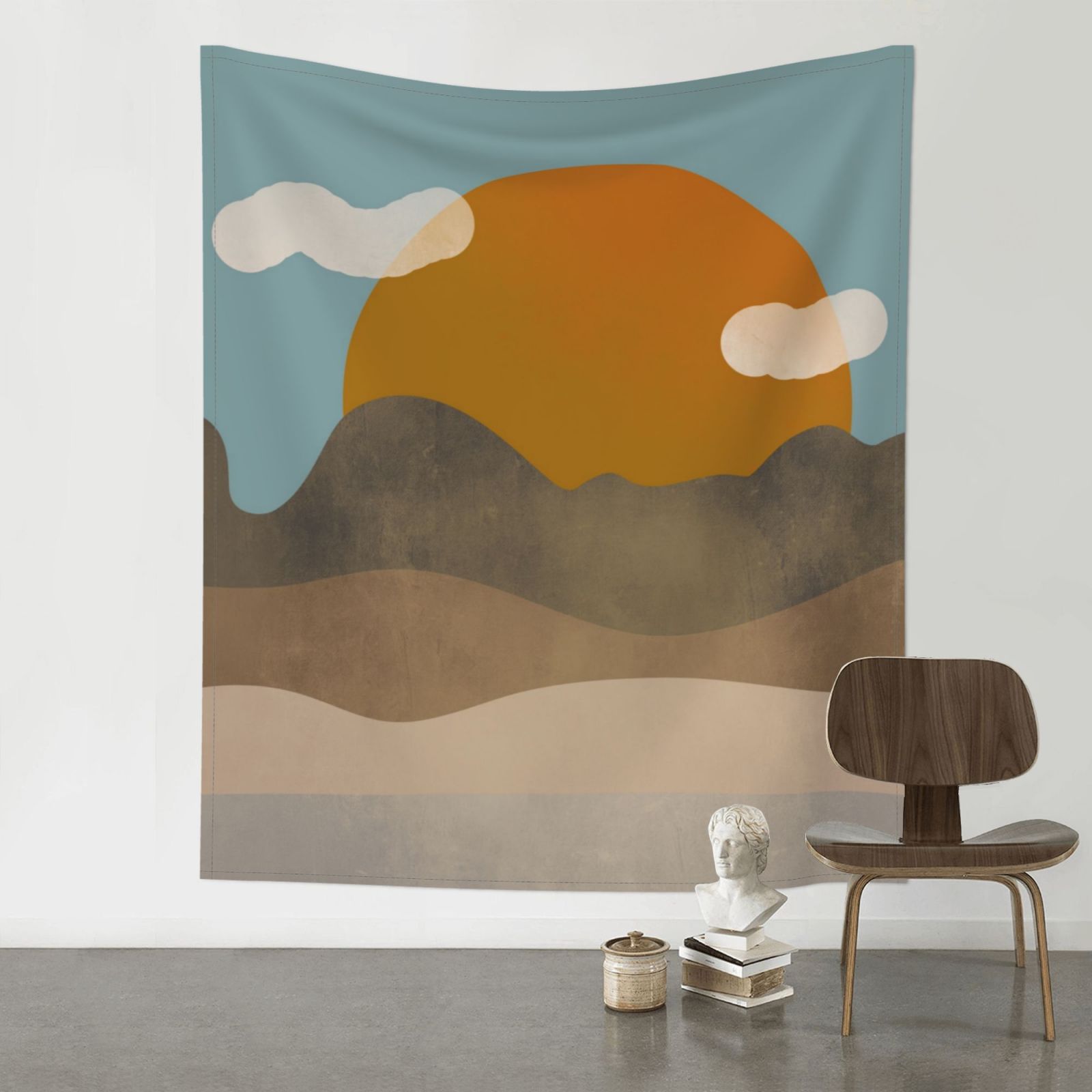 ZNDUO Boho Desert Rock Pattern Wall Tapestry, Tapestries for Living