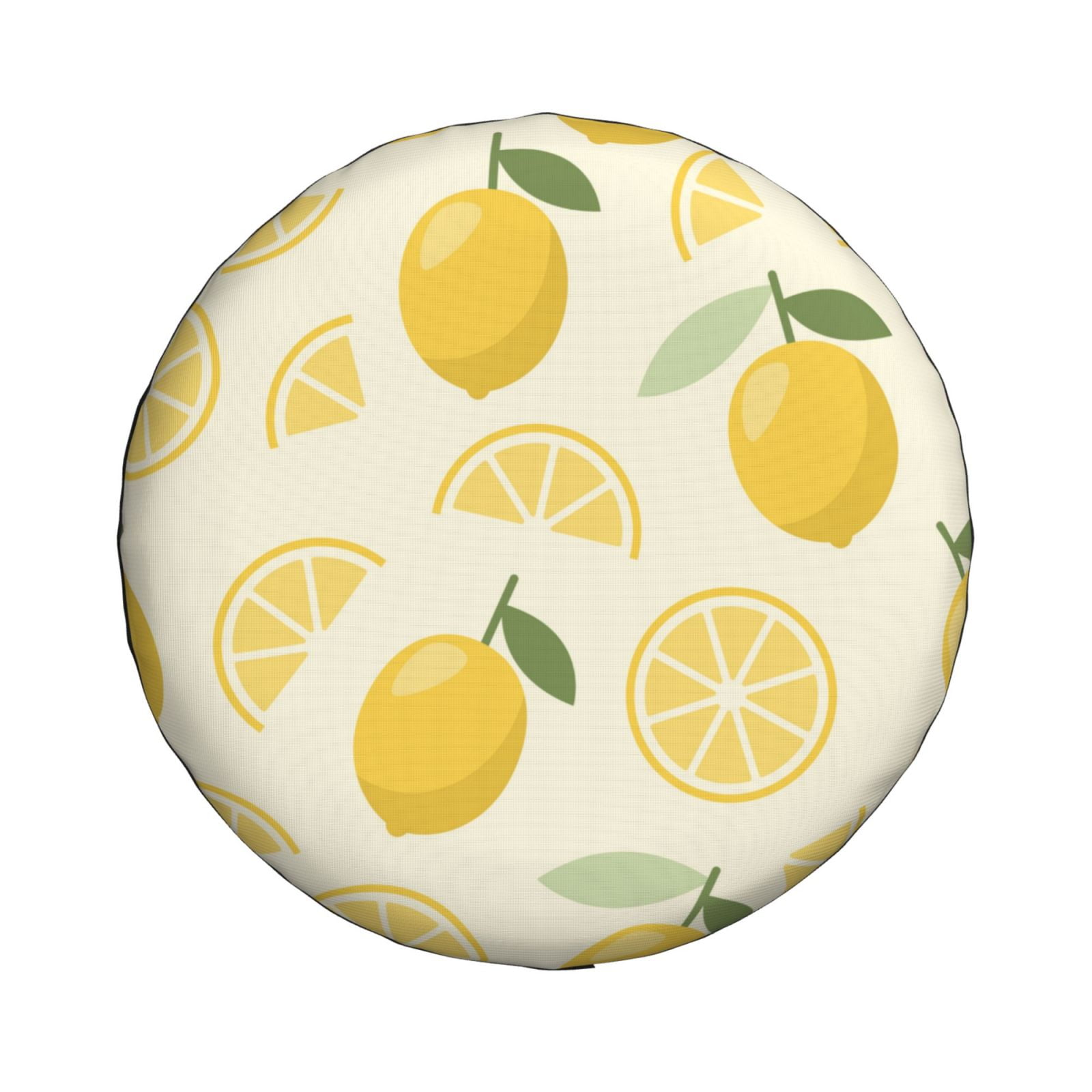 ZNDUO Cartoon Fruits Lemon Pattern Spare Tire Cover, Universal Spare