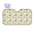 thumbnail image 1 of ZNDUO Flower Floral Seamless Pattern Car SUV Windshield, Medium Size UV Rays and Heat Sun Visor Protector Foldable Sun Shade Car Windshield, 1 of 8