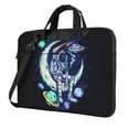 thumbnail image 1 of ZNDUO Galaxy Space Astronaut Pattern Laptop Bag, 14 inch Business Casual Durable Laptop Backpack, 1 of 8