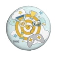 thumbnail image 1 of ZNDUO Game Shield Reward Pattern Spare Tire Cover, Universal Spare Tire Wheel Covers 14 inch, 1 of 8