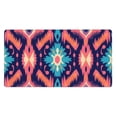 thumbnail image 1 of ZNDUO Large Rubber Mouse Pad Non-slip Desk Mat Ikat Geometric Floral Rubber Desk Pad Mousepad Keyboard Pad for Home Office, 15.8" x 29.5", 1 of 9