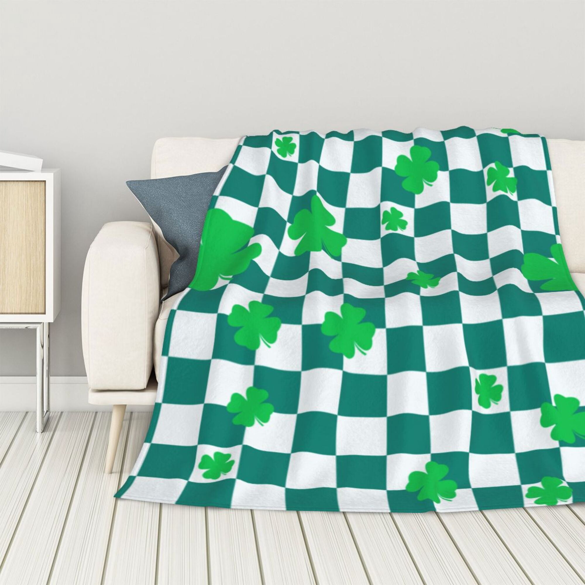 Green Meadows Quilted Blanket NCU0NVH251 main image 1