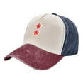 thumbnail image 1 of ZNDUO Navy And Red Baseball Cap, Sun Hat for Men/Women, Adjustable Cap Washable Cotton Baseball Hat-Lion Dance, 1 of 8