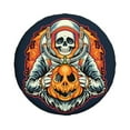 thumbnail image 1 of ZNDUO Skull Astronaut Halloween Pattern Spare Tire Cover, Universal Spare Tire Wheel Covers 17 inch, 1 of 8