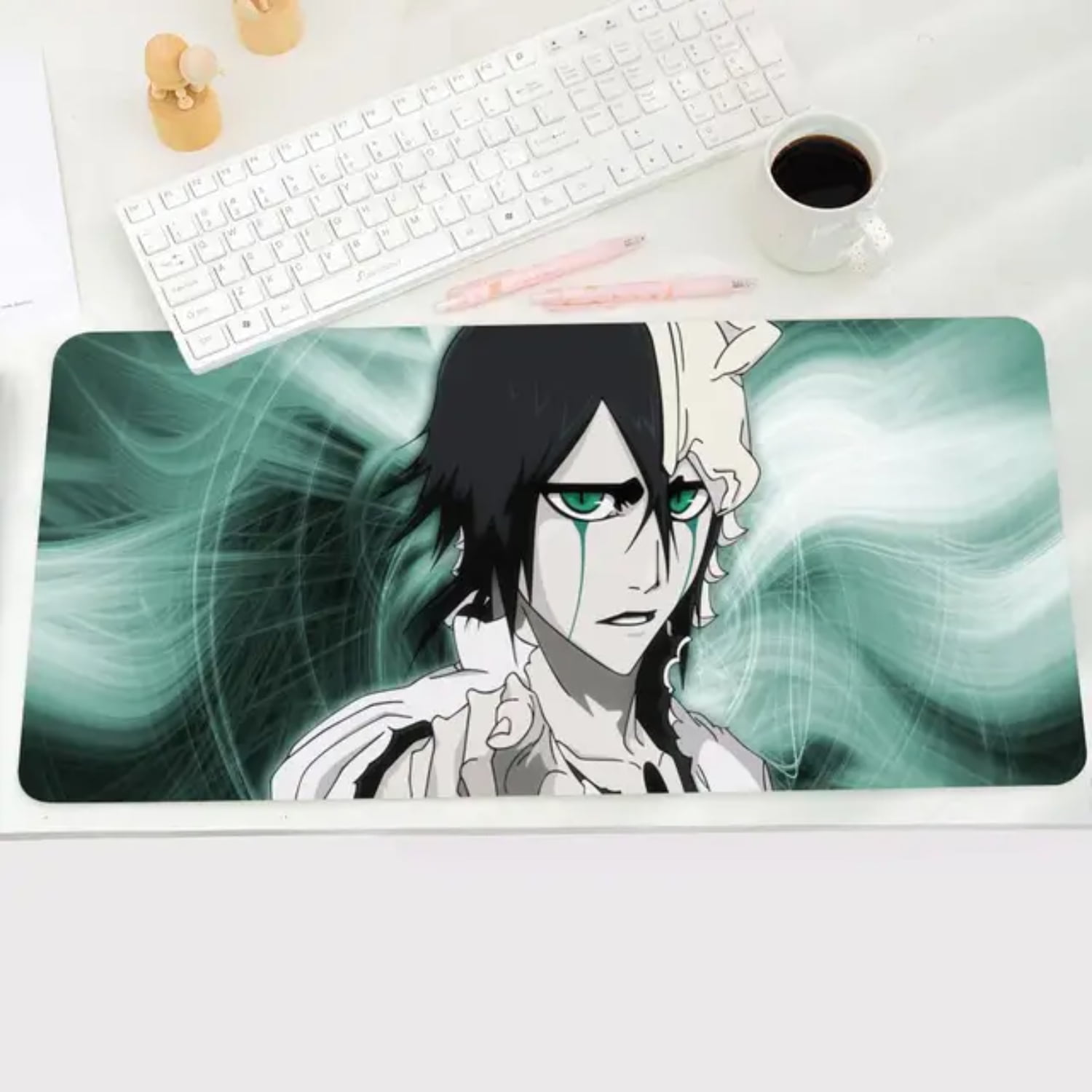 ZNGPNG Bleach Ulquiorra Anime Cool Mouse Pad Large Gaming Desk Mat