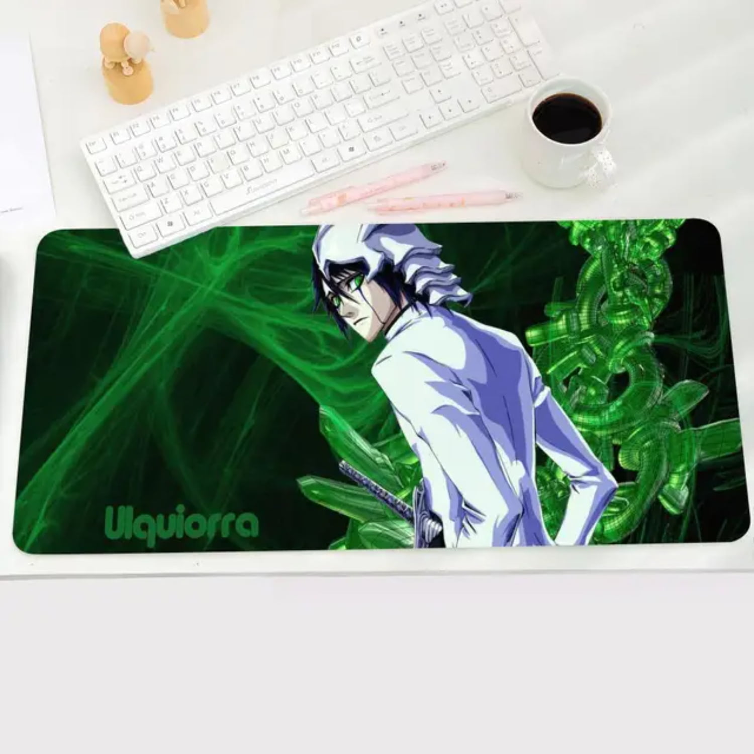 ZNGPNG Bleach Ulquiorra Anime Cool Mouse Pad Large Gaming Desk Mat