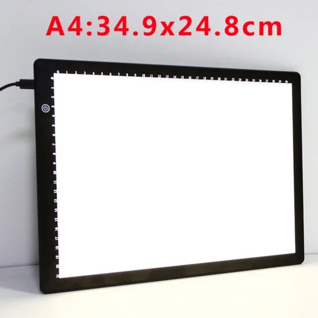 ZNGPNG LED Drawing Tablet Digital Graphics Pad A3 A4 A5 USB LED Light