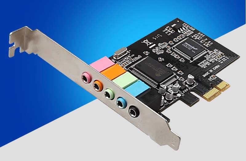 Scheda Audio PCIe 5.1 CMI8738 Per PC - Surround 3D, Alta Fedeltà, Supporta XP/7/10, Bassa Profondità Per Case 2U